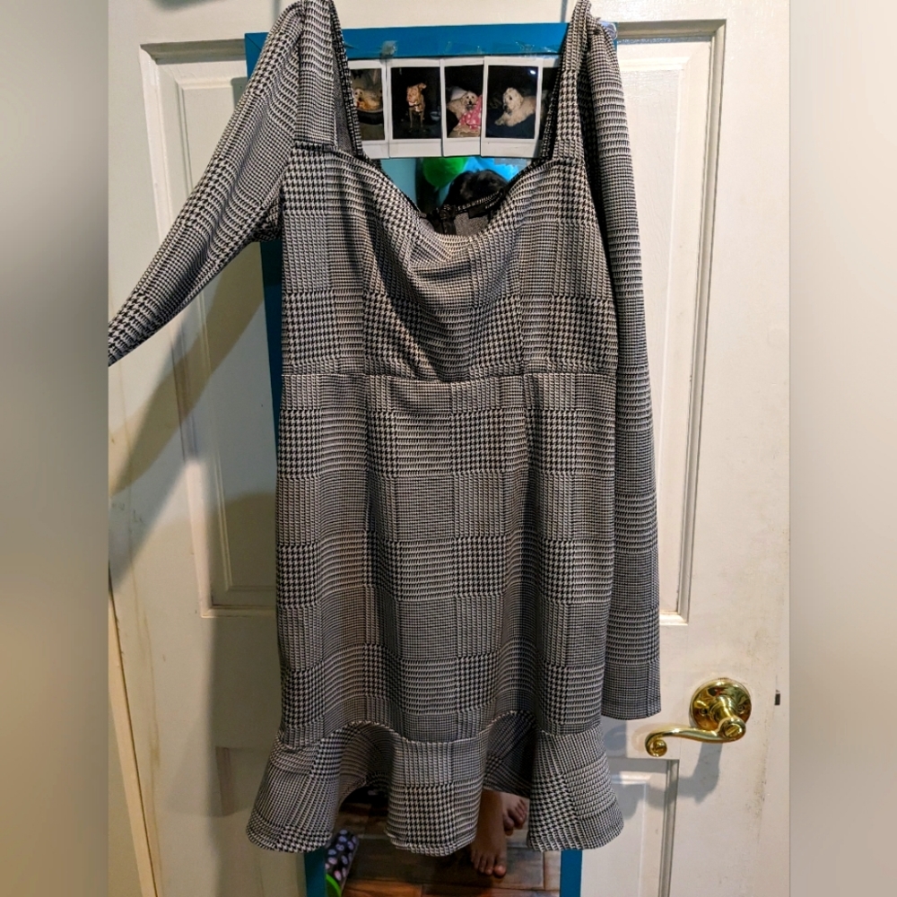 Brand New Forever 21 plaid mini dress